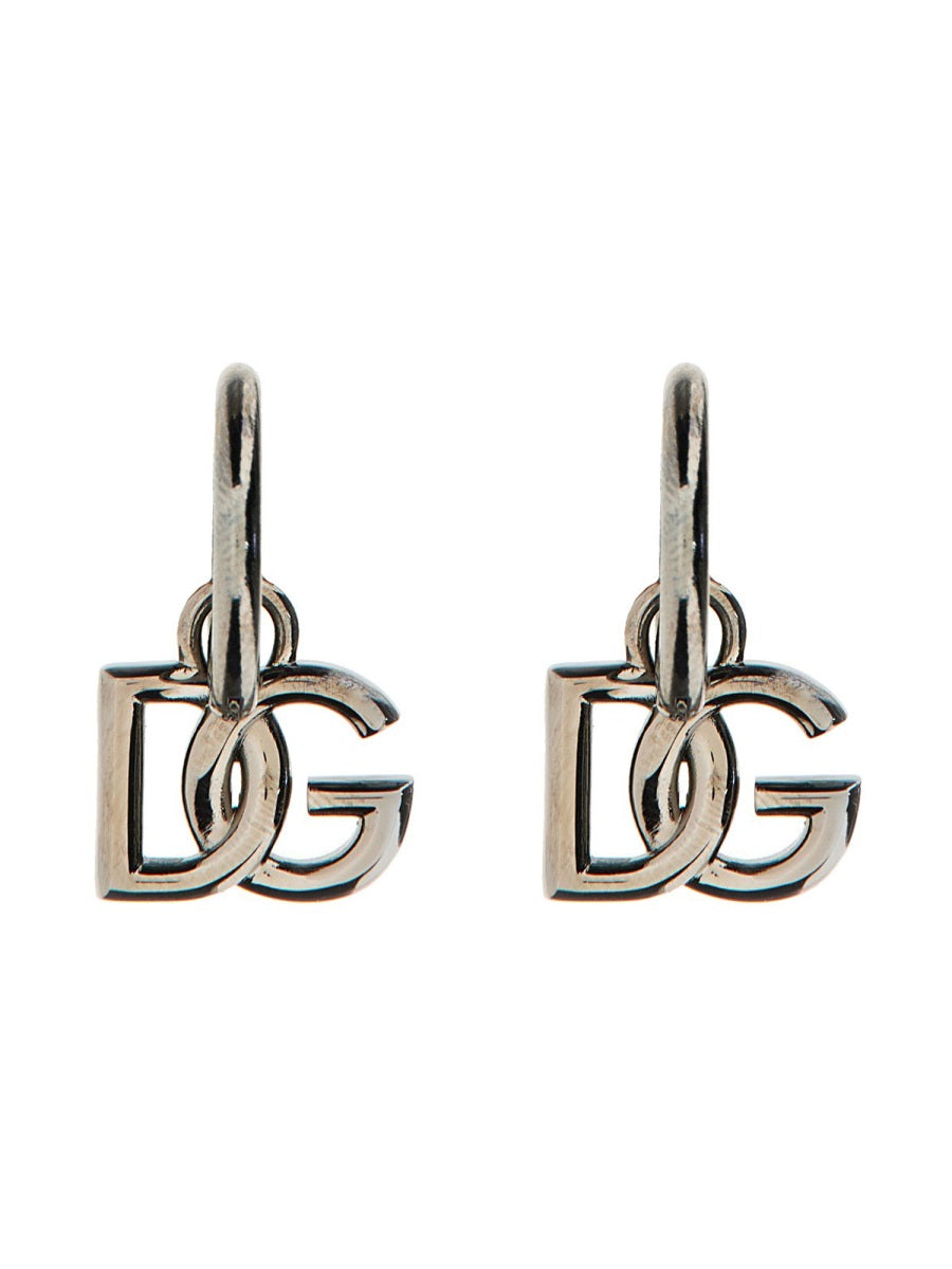 Dolce & Gabbana Men Dg Logo Earrings