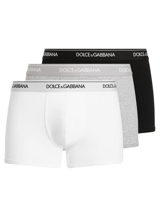 Dolce & Gabbana Men 3-Pack Regular Fit Boxer Shorts