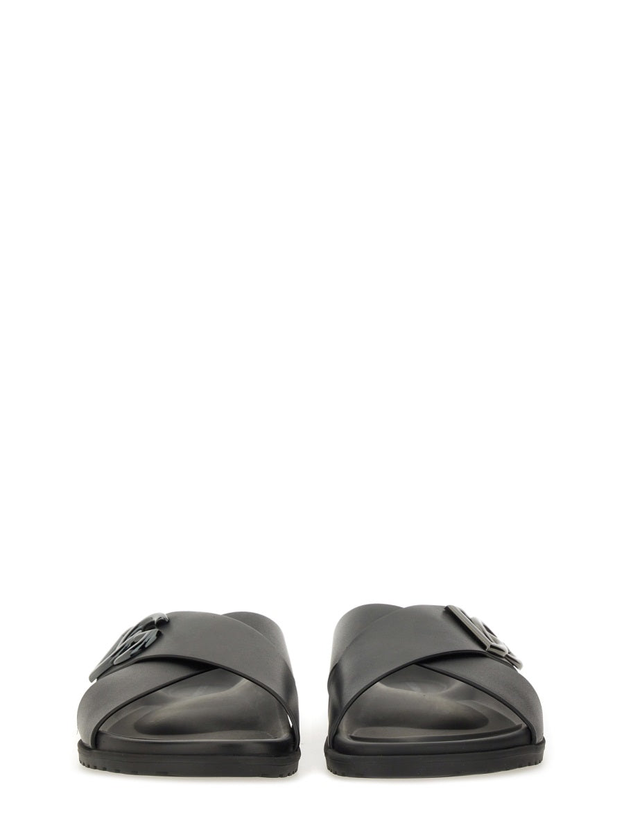 Dolce & Gabbana Men Calfskin Sandal