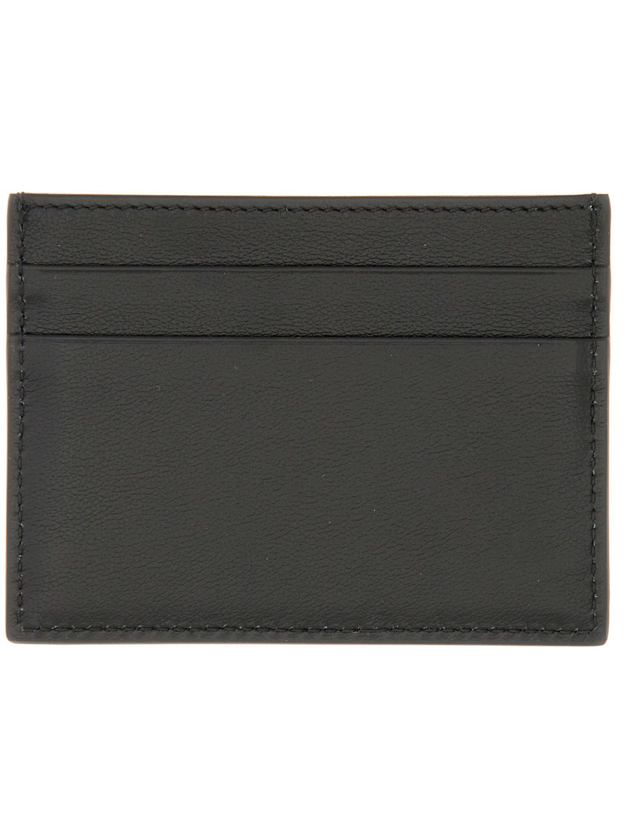 Dolce & Gabbana Men Calfskin Leather Card Holder