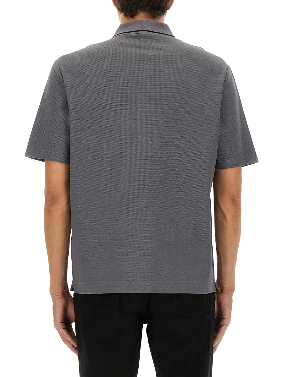 Dolce & Gabbana Men Cotton Pique Polo