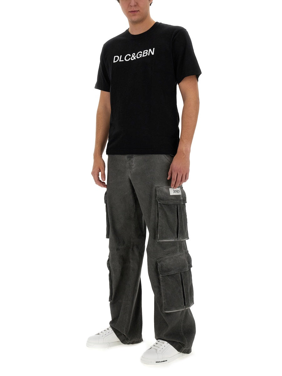 Dolce & Gabbana Men T-Shirt With Logo