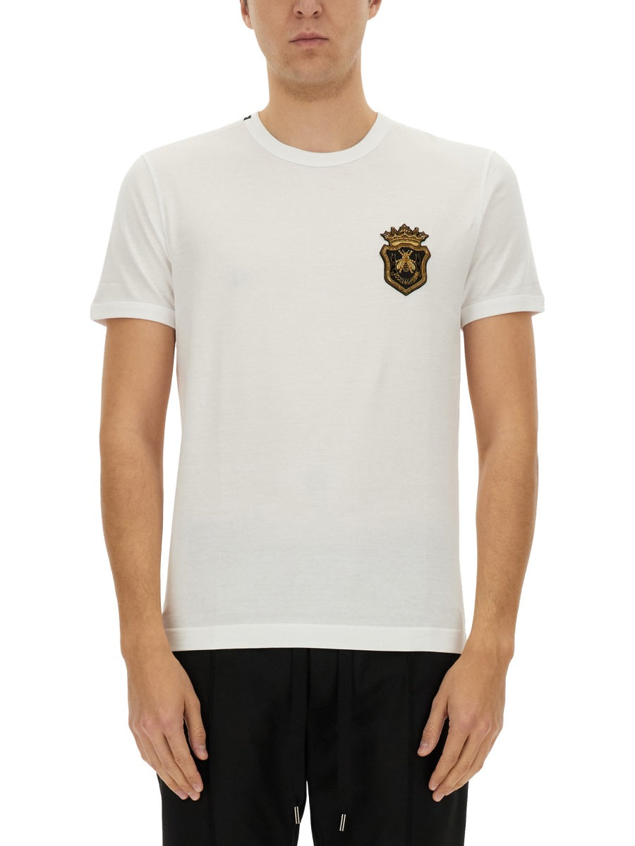 Dolce & Gabbana Men Cotton T-Shirt