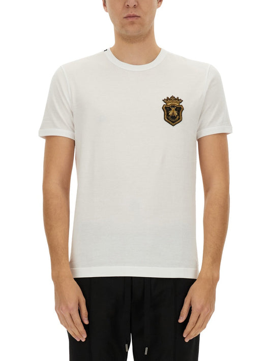 Dolce & Gabbana Men Cotton T-Shirt