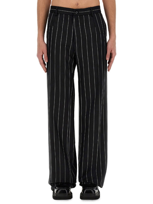 Dolce & Gabbana Men Pinstripe Pants
