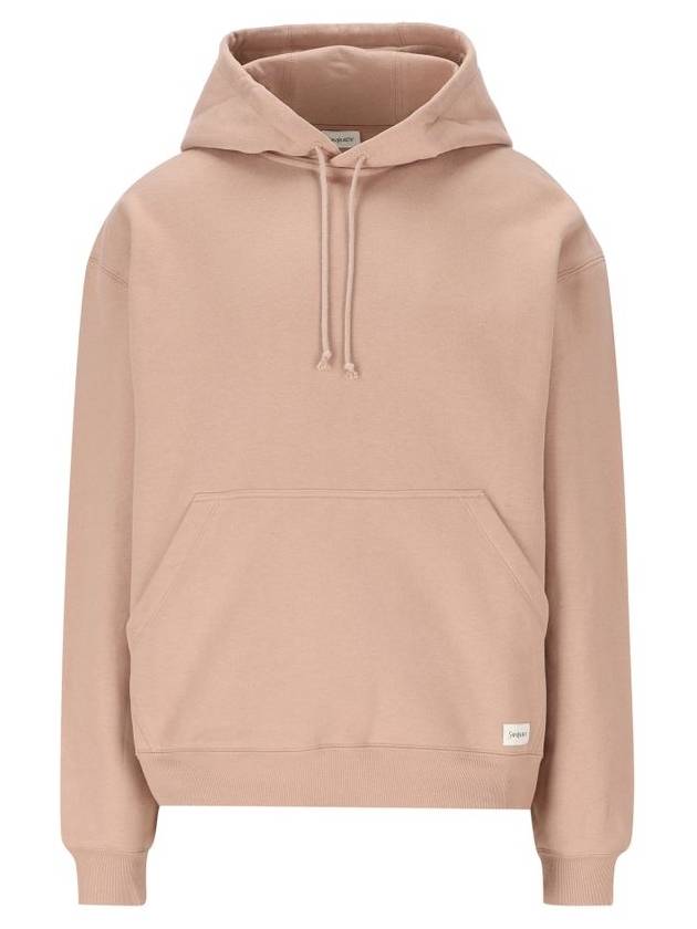 Saint Laurent Logo applique hood pink