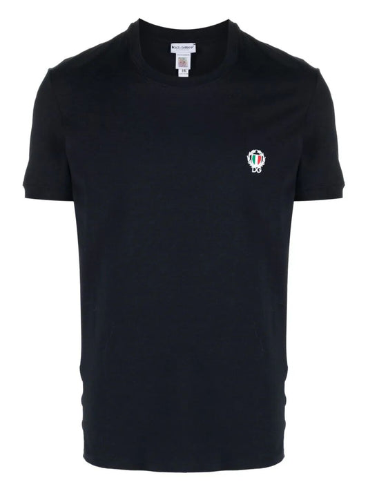 Dolce & Gabbana Men T-Shirt Logo Ricamato