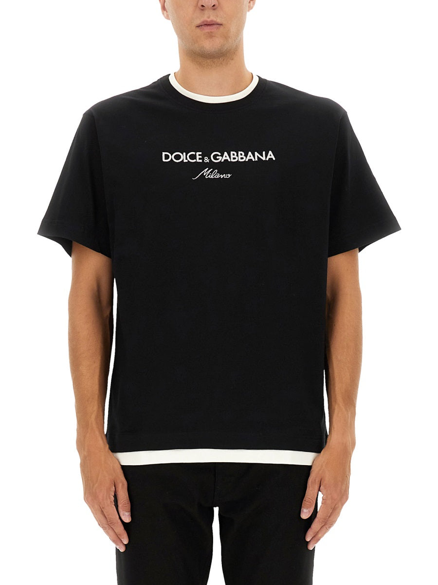 Dolce & Gabbana Men T-Shirt With Logo