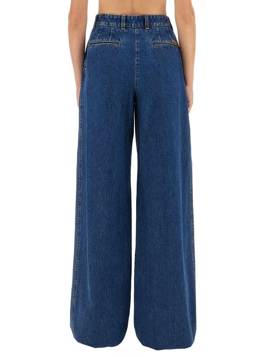 Dolce & Gabbana Women 5 Pocket Denim Pants