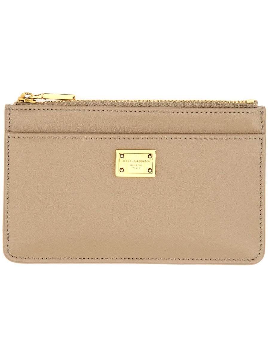 Dolce & Gabbana Women Calfskin Plongé Card Holder