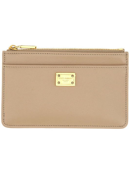 Dolce & Gabbana Women Calfskin Plongé Card Holder