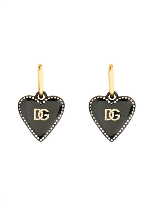 Dolce & Gabbana Women Logo Earrings