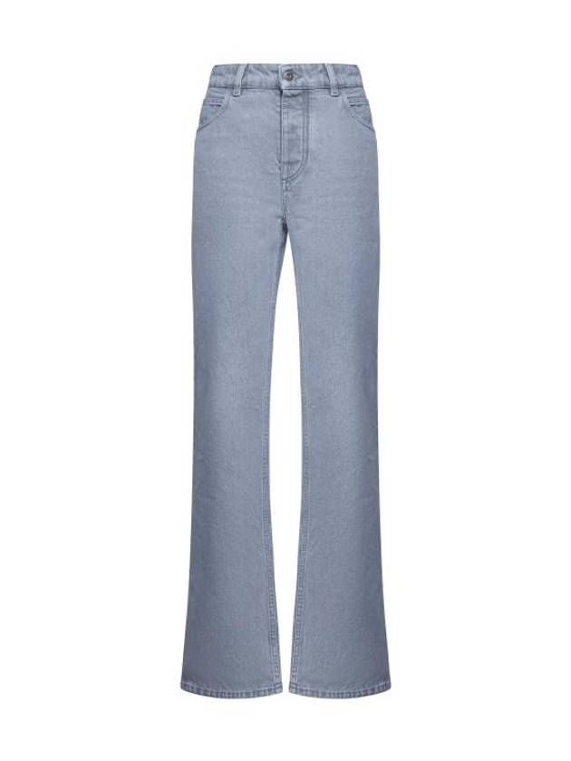 Bottega Veneta Flare Denim Jeans Light Grey Wash