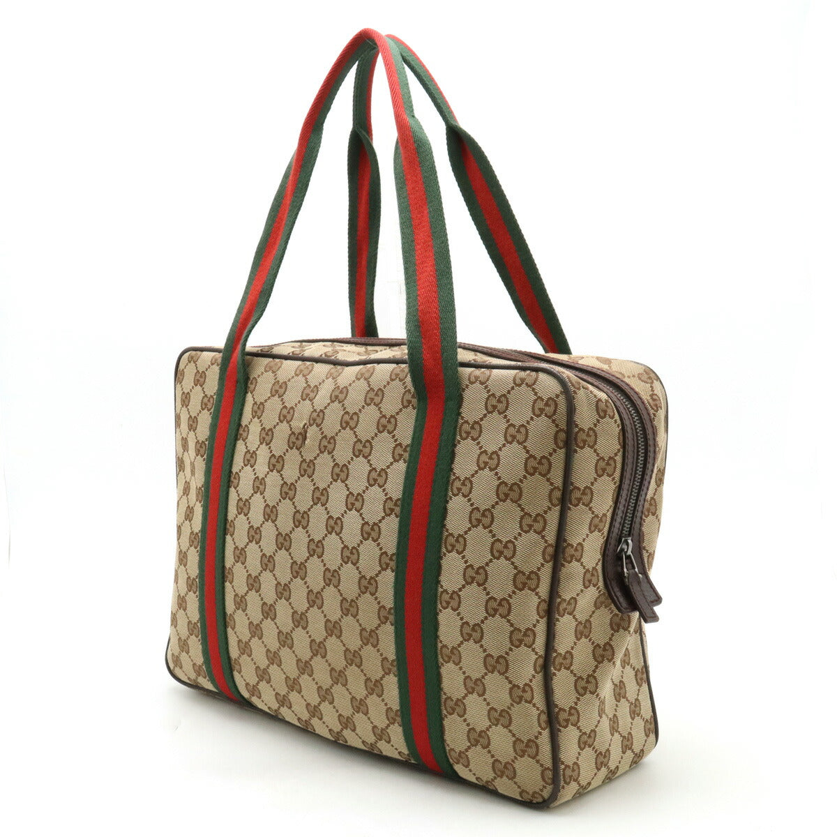 Gucci GG Canvas Shearling Line 2way Tote Bag 189753