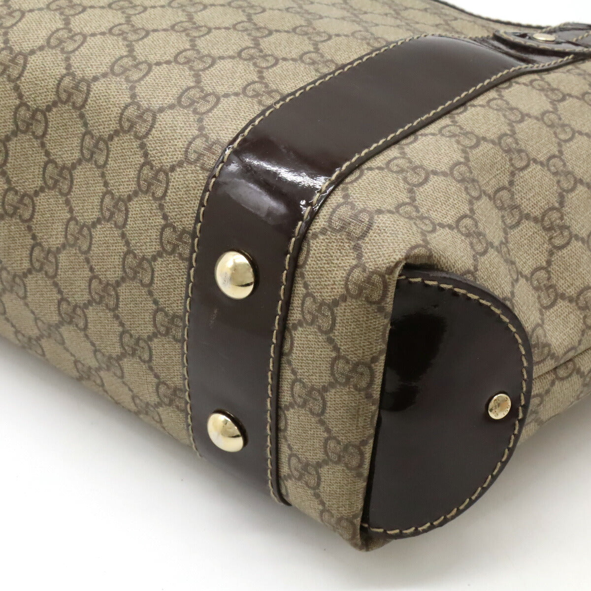 Gucci GG Supreme Ribbon 2way Tote Bag 203521