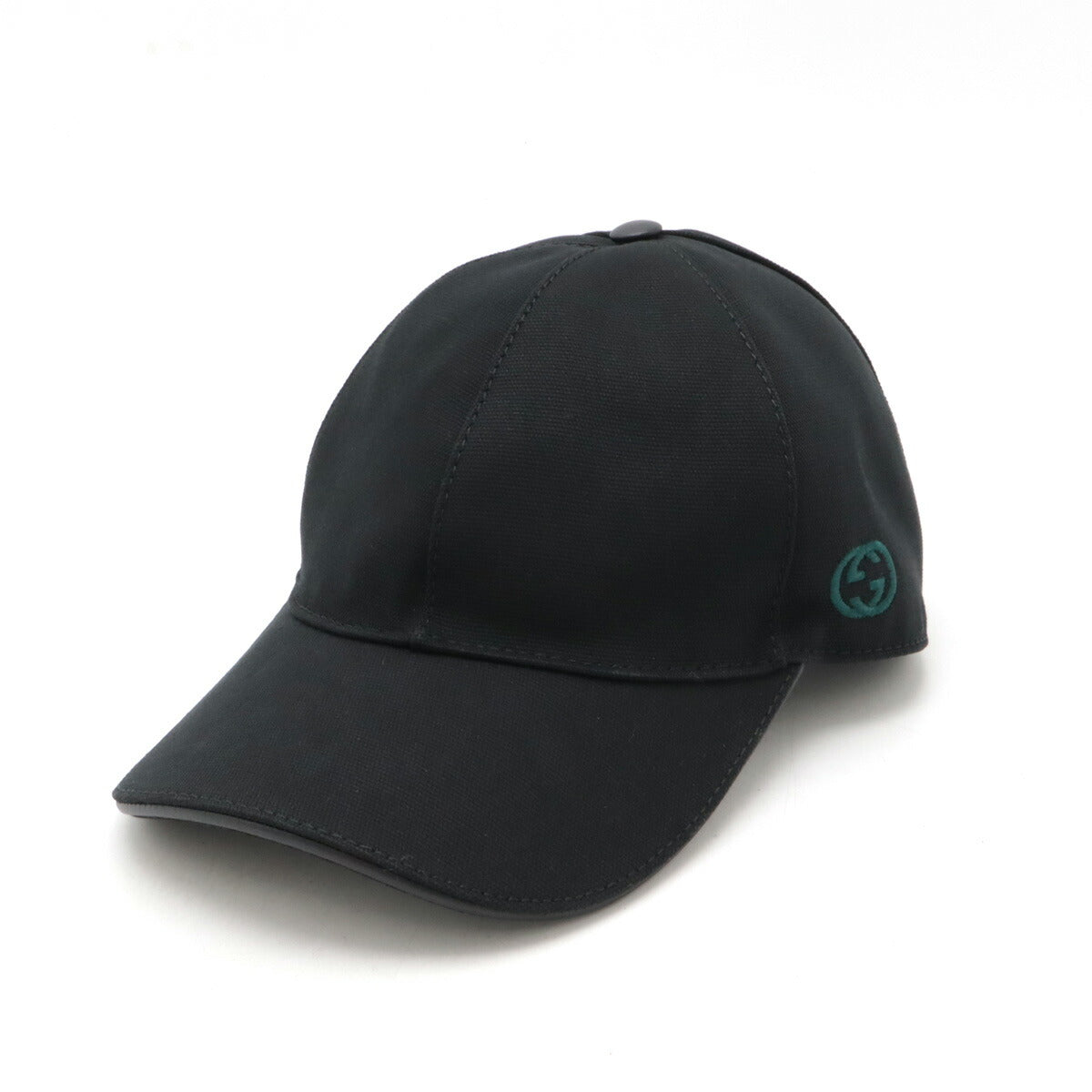 Gucci Cotton Interlocking G Baseball Cap Hat 387554