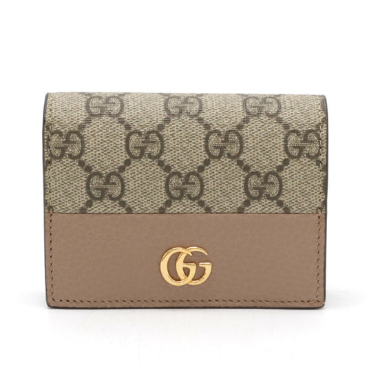Gucci GG Supreme Double G Card Case Wallet 658610 Limited