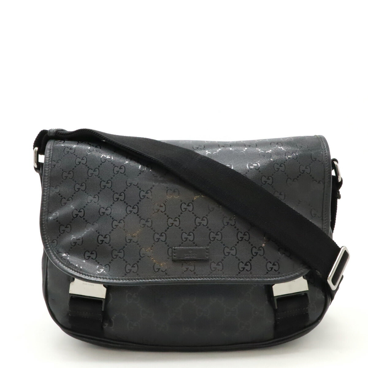 Gucci GG Imprime PVC Leather Shoulder Bag 201732