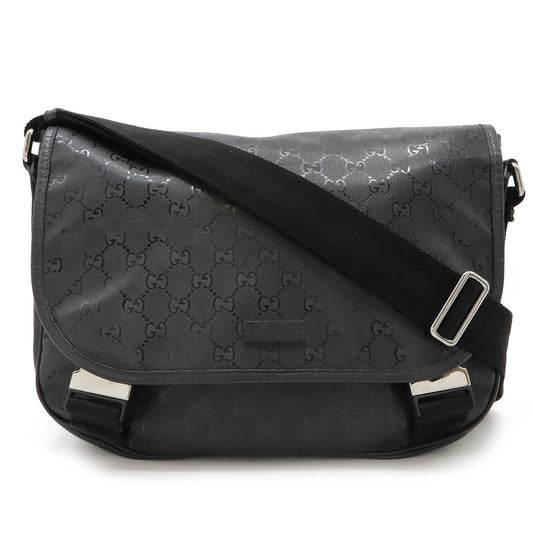 Gucci GG Imprime PVC Leather Messenger Shoulder Bag 201732