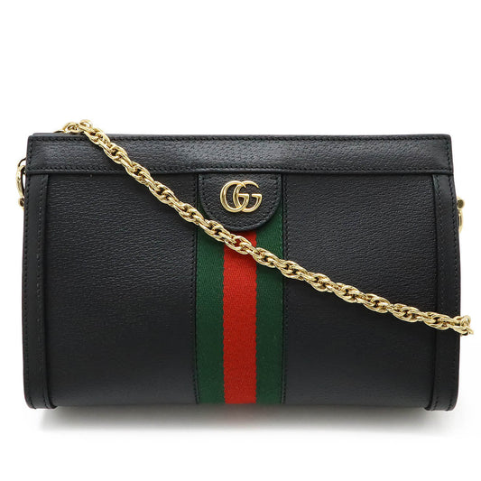 Gucci Ophidia Leather Shoulder Bag