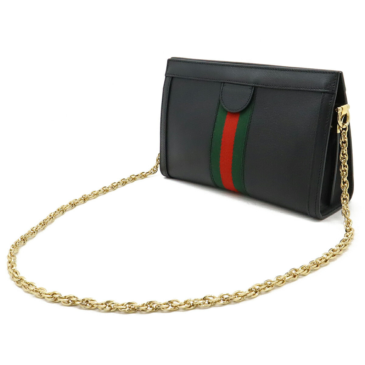 Gucci Ophidia Leather Shoulder Bag