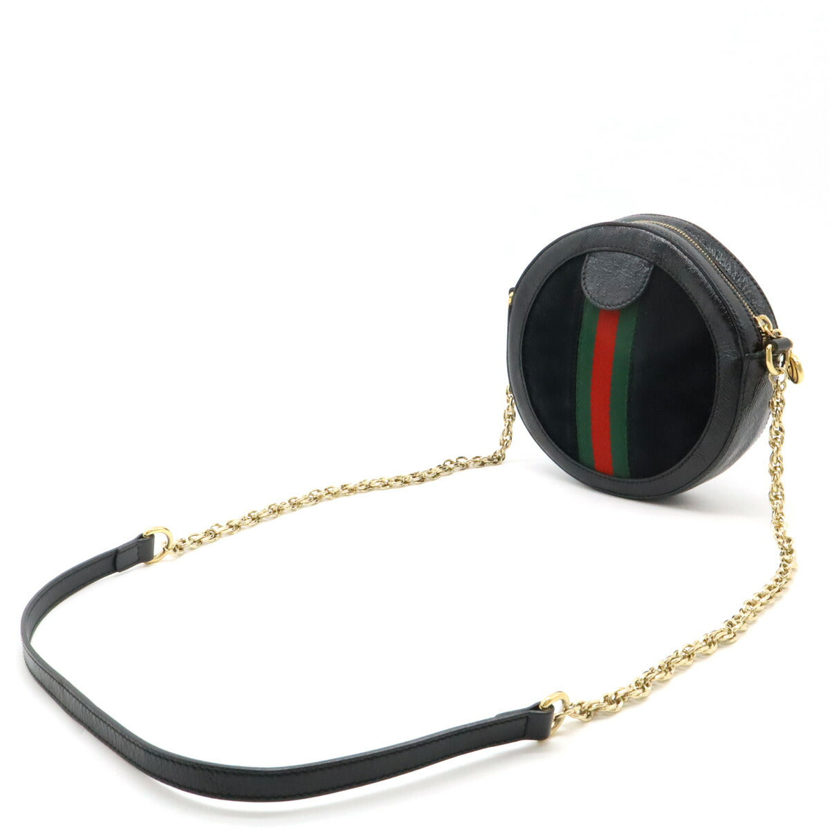Gucci Suede Patent Leather Ophidia GG Marmont Shoulder Bag 550618