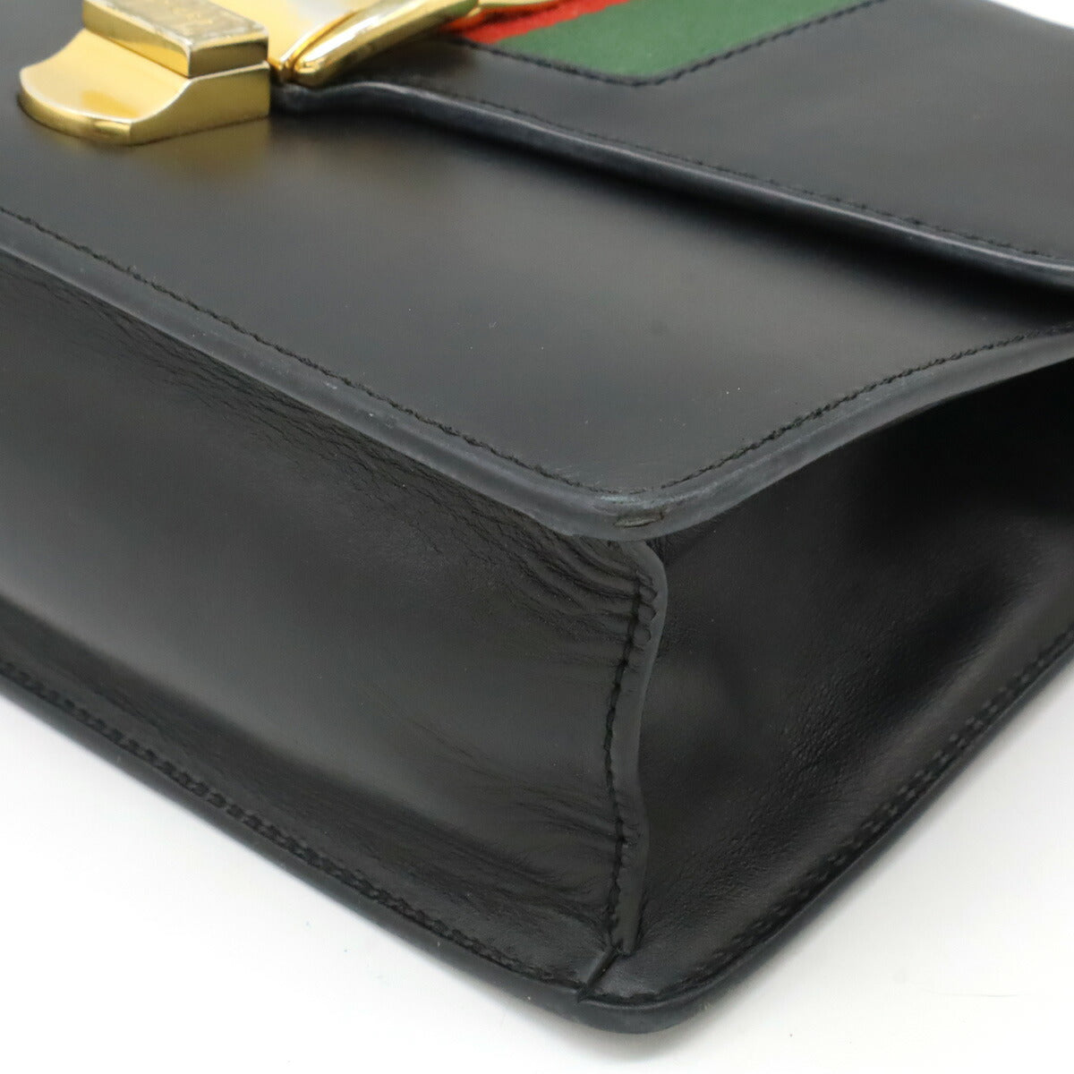 Gucci Leather Sylvie Shoulder Bag 421882