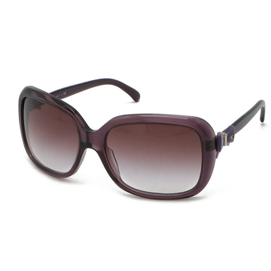 Chanel Coco Mark Ribbon Sunglasses Purple