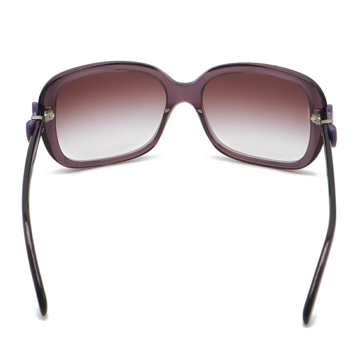 Chanel Coco Mark Ribbon Sunglasses Purple