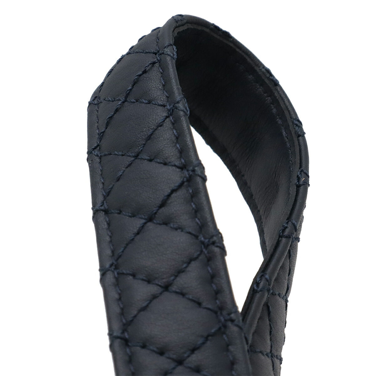 Chanel Leather Matelasse Neck Strap Holder