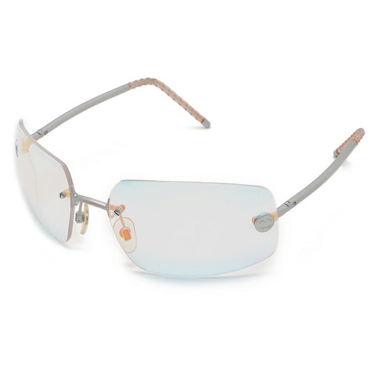 Chanel Sunglasses Aurora Lens Silver Clear Pink