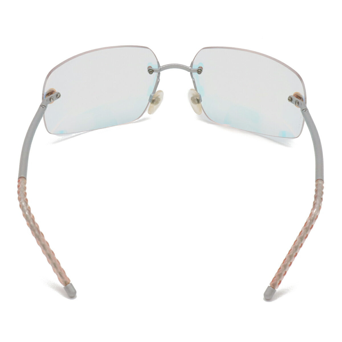 Chanel Sunglasses Aurora Lens Silver Clear Pink