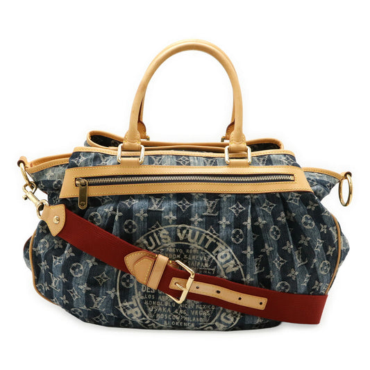 Louis Vuitton Cabas Rayé GM Monogram 2way Bag
