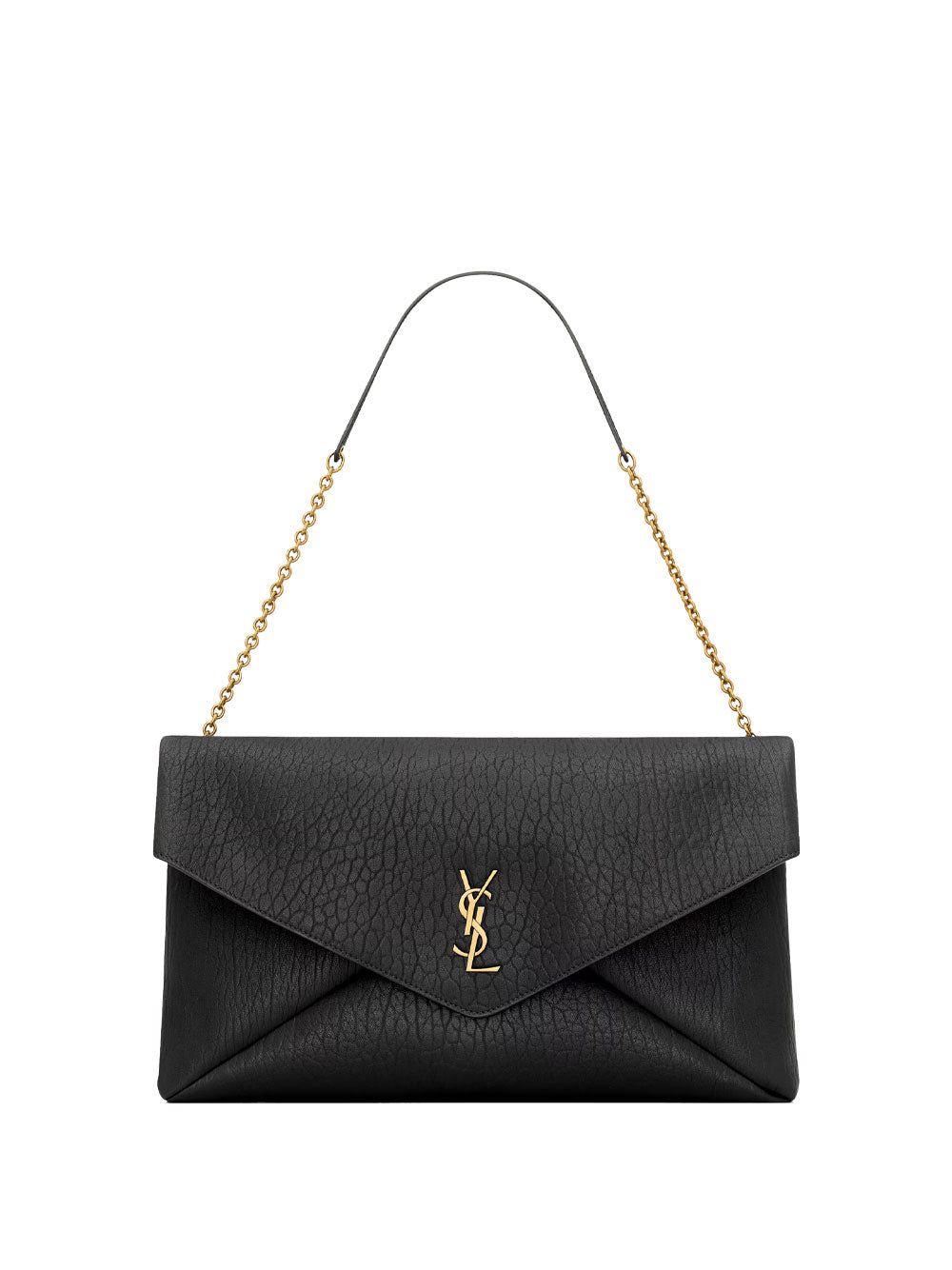 Saint Laurent Women Cassandre Xxl Envelope Pouch On Chain In Lambskin