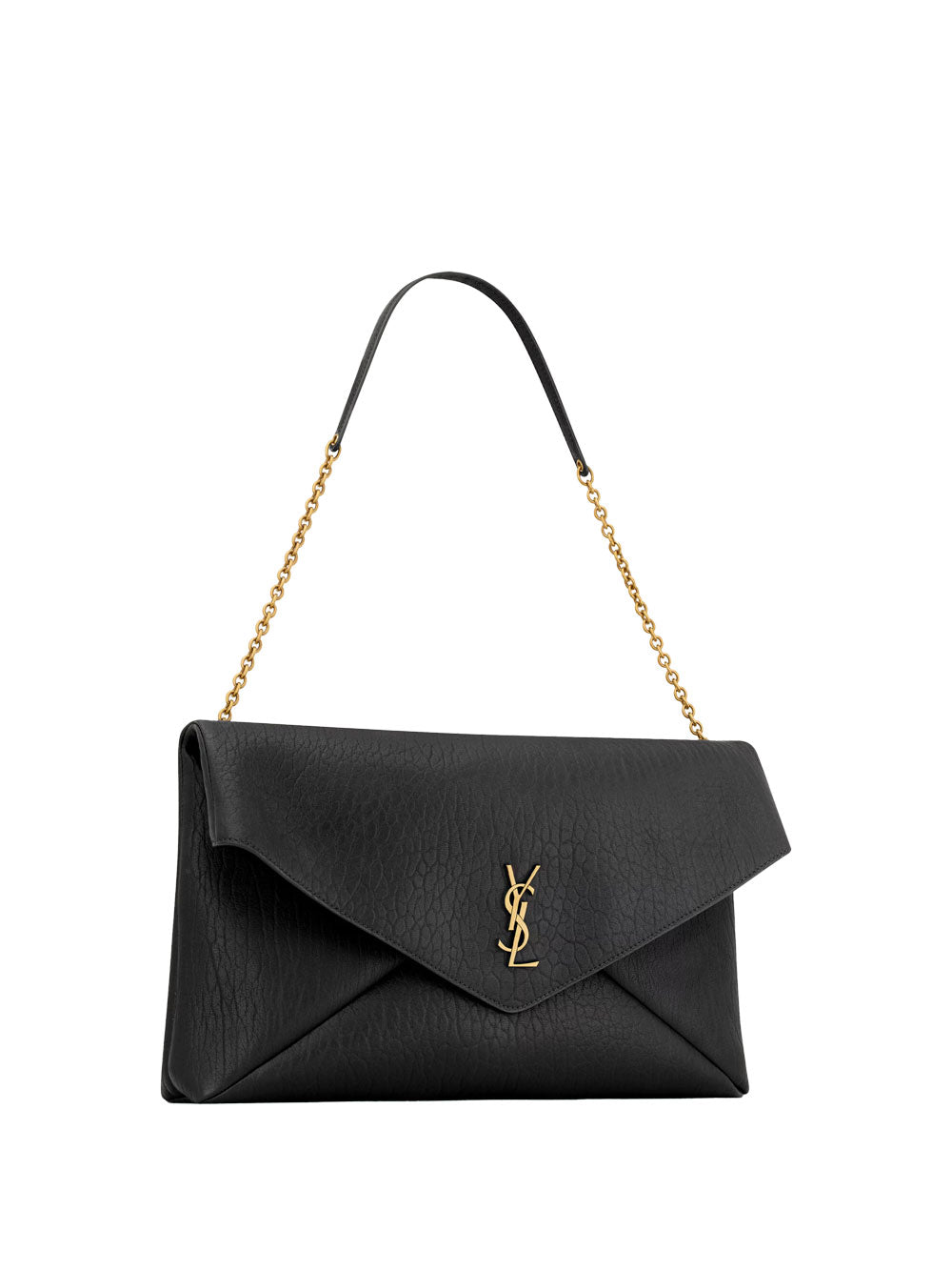 Saint Laurent Women Cassandre Xxl Envelope Pouch On Chain In Lambskin