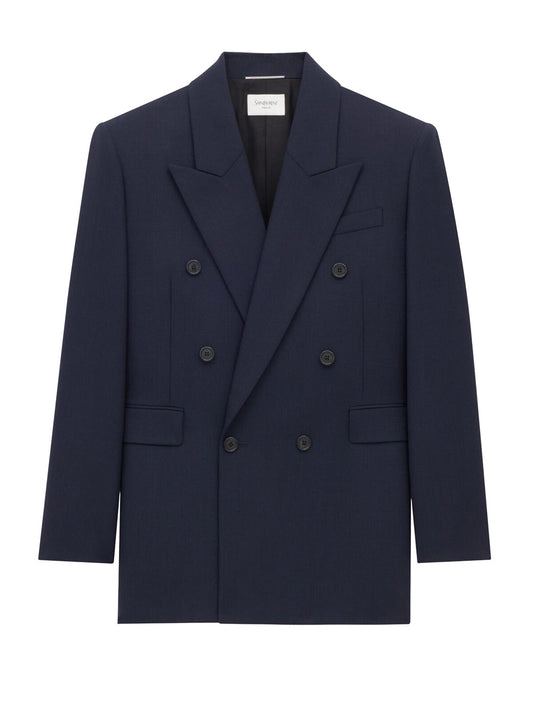 Saint Laurent Men Giacca In Lana