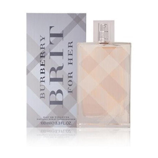 2PCS Combo Burberry Brit Eau De Toilette Burberry Women's Perfume 3.3 Oz