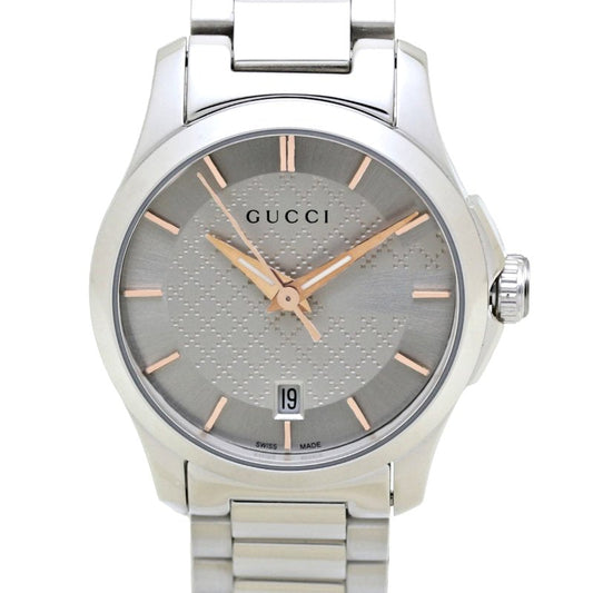 Gucci Stainless Steel Quartz G-Timeless Watch YA126523