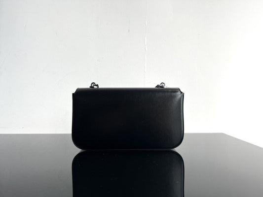 Celine CUIR TRIOMPHE 20 ALL BLACK CALFSKIN