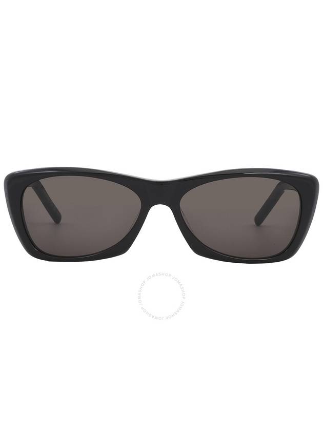 Saint Laurent Saint Laurent Grey Cat Eye Ladies Sunglasses SL 613 001 58