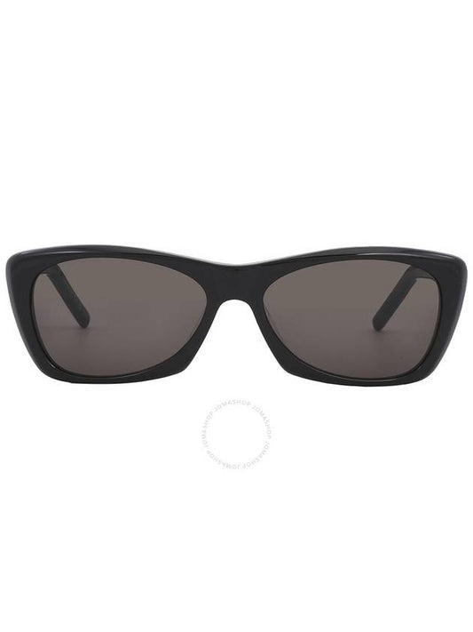 Saint Laurent Saint Laurent Grey Cat Eye Ladies Sunglasses SL 613 001 58