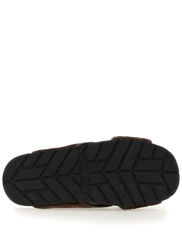 Bottega Veneta Tarik Suede Sandals Fondant