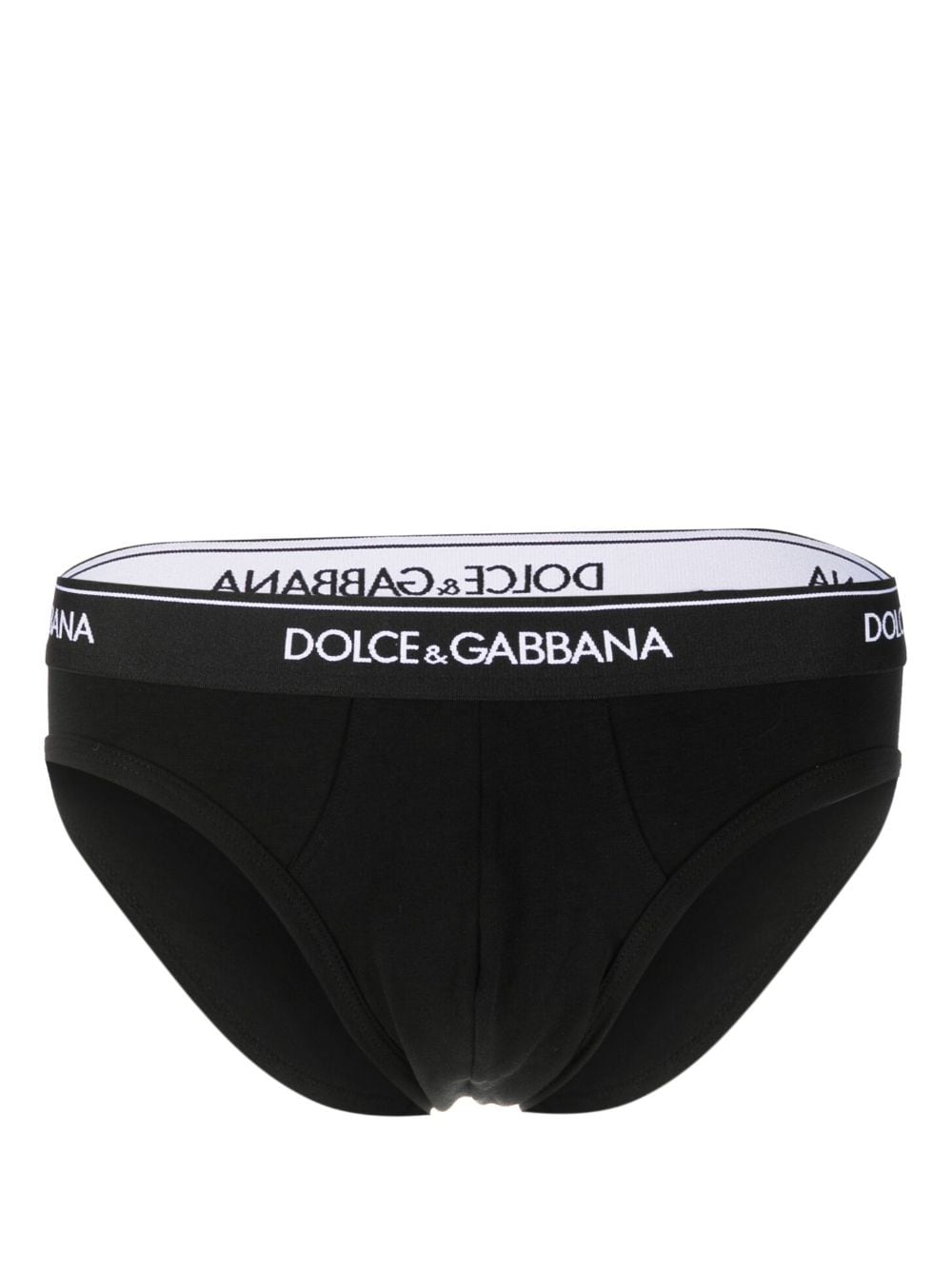 Dolce & Gabbana Men Bi-Pack Slip Medio Cotton Stretch