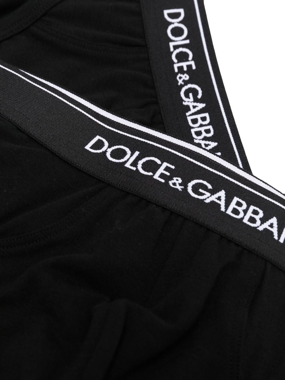 Dolce & Gabbana Men Bi-Pack Slip Medio Cotton Stretch