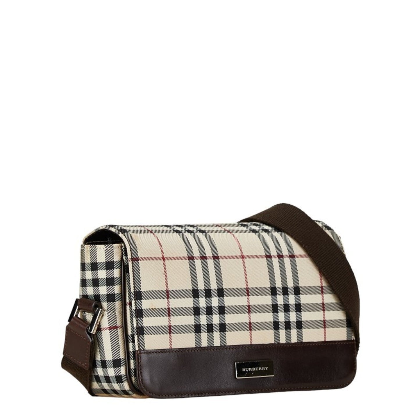 Burberry   Canvas Leather Shoulder Bag ()
