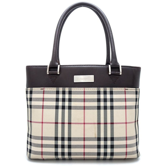 Burberry   Canvas Leather Handbag ()