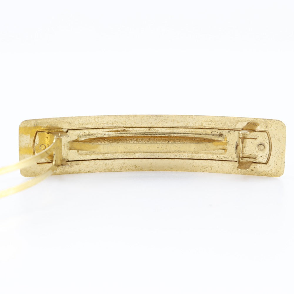 CHANEL BALETTA LOGO VENTAGE GOLD MAKE FRANCE 1997 GOLD 97A LADYS