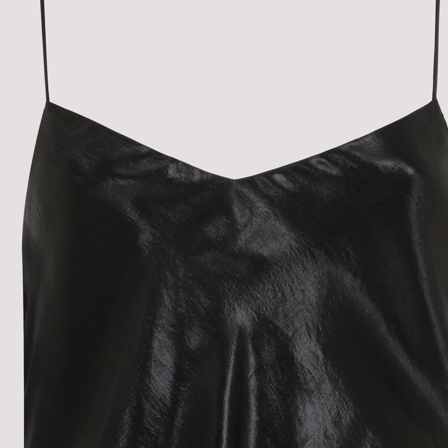 Saint Laurent Acetate Long Dress Women