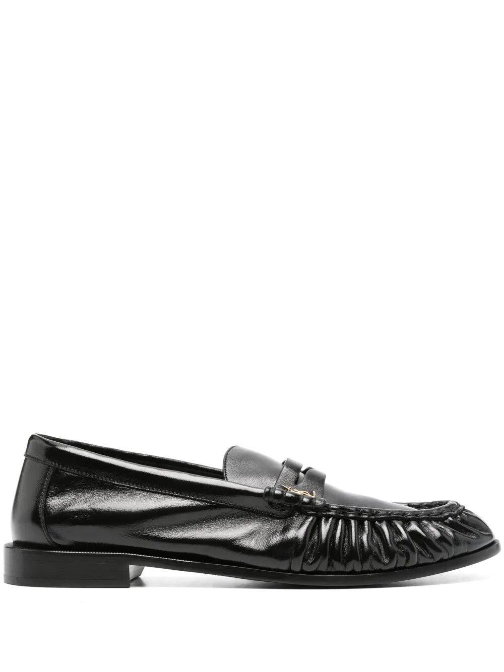 Saint Laurent Men Le Loafer Supple In Shiny Leather