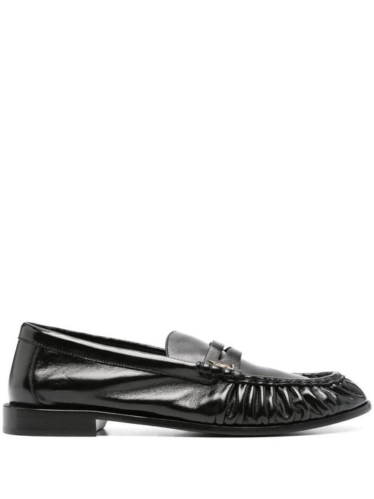 Saint Laurent Men Le Loafer Supple In Shiny Leather